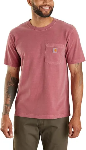 Carhartt Men's Relaxed Fit Lightweight Short-Sleeve Garment Dyed Pocket T-Shirt