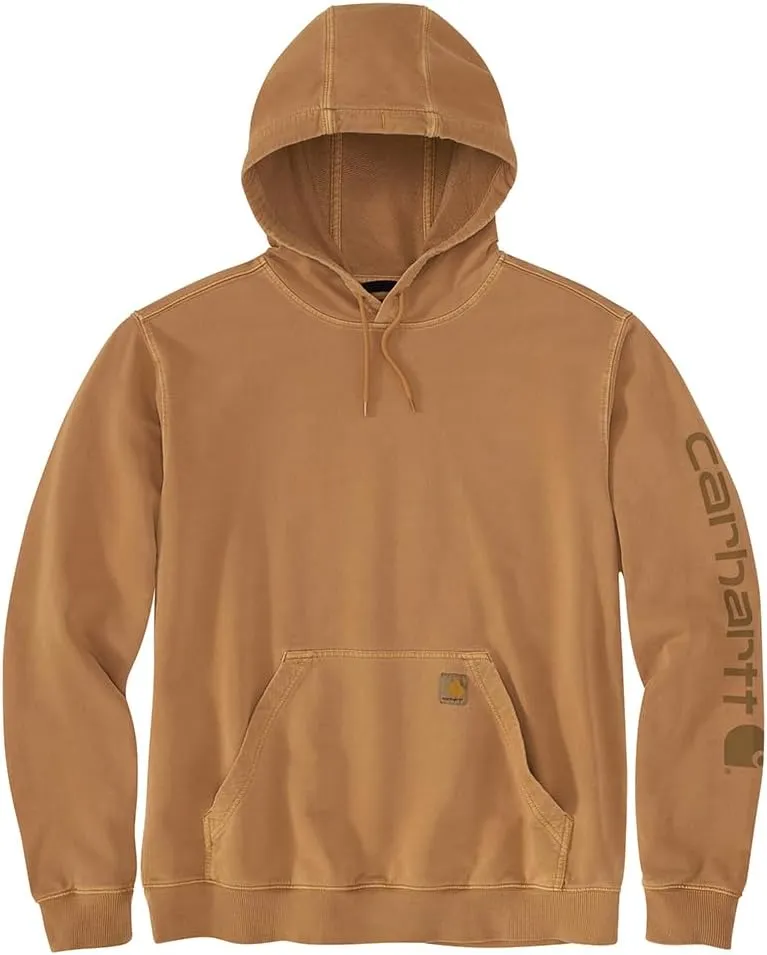 Carhartt Men's Relaxed Fit Midweight Garment Dyed French Terry Graphic Sweatshirt