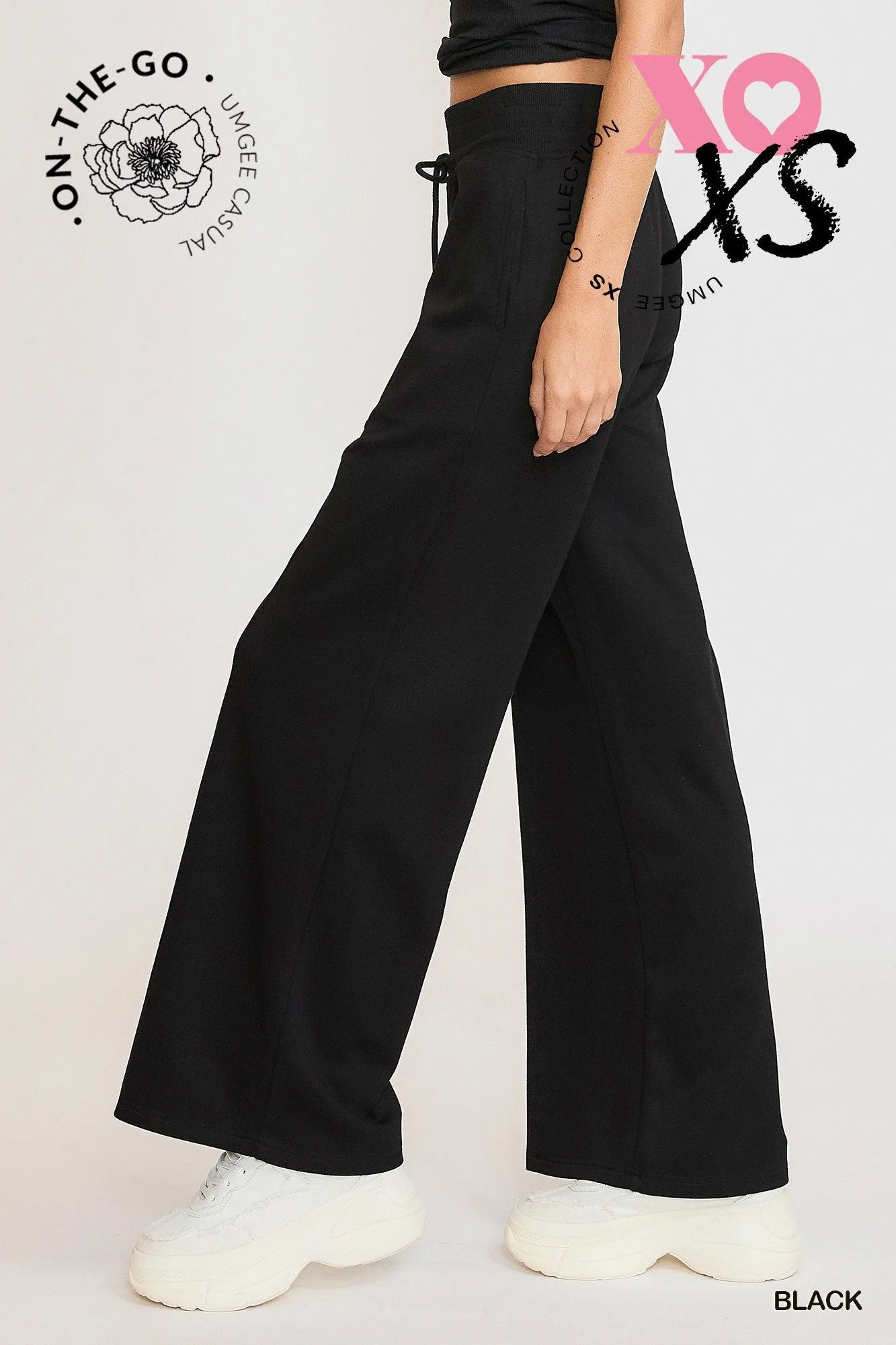 Cassandra Wide Leg Active Pants