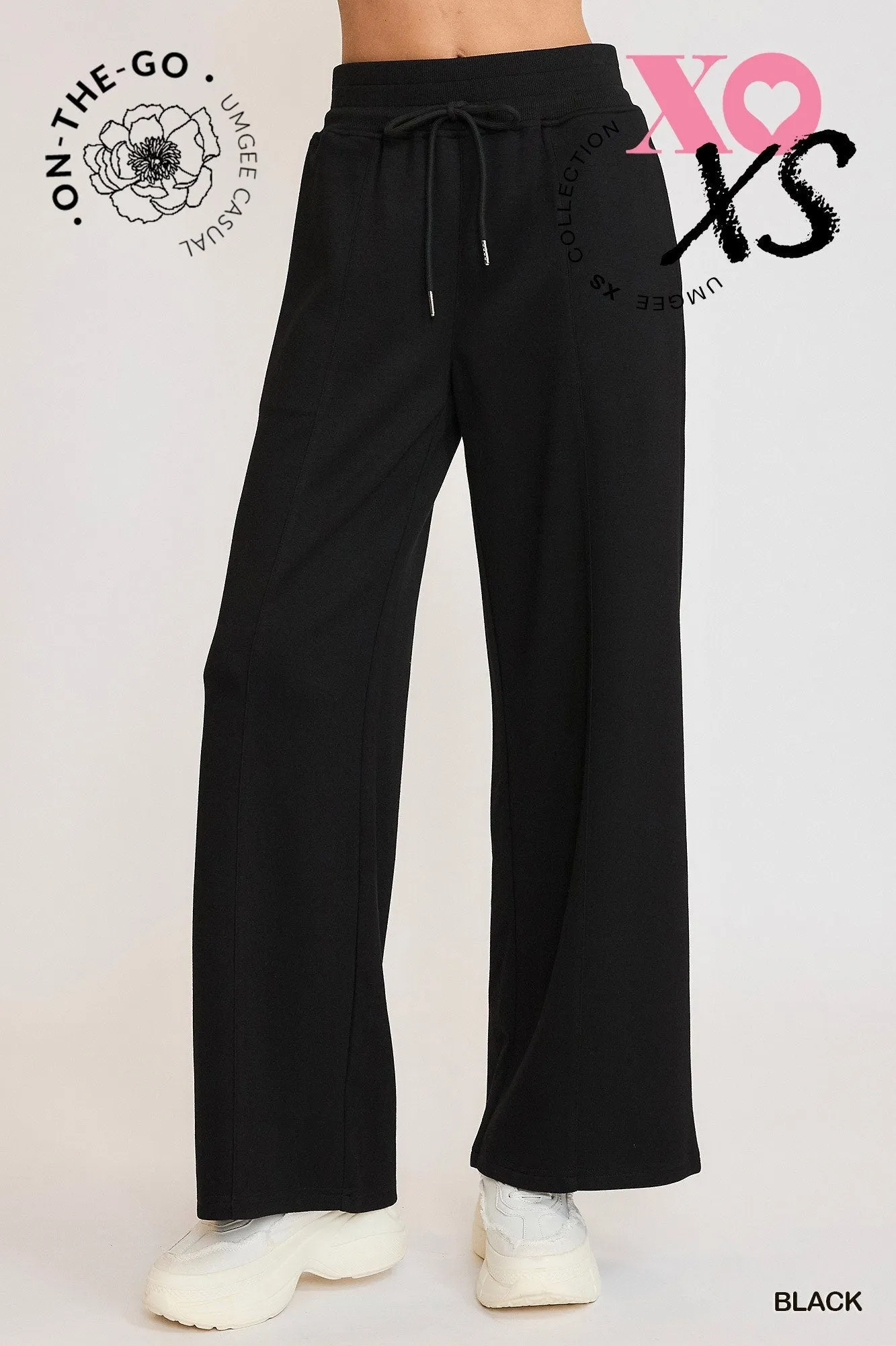Cassandra Wide Leg Active Pants