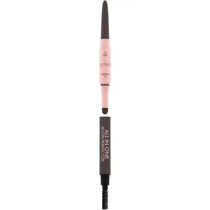 Catrice All In One Brow Perfector Eyebrow Pencil 030 Brown Long lasting finish highlighting the natural vegan shade