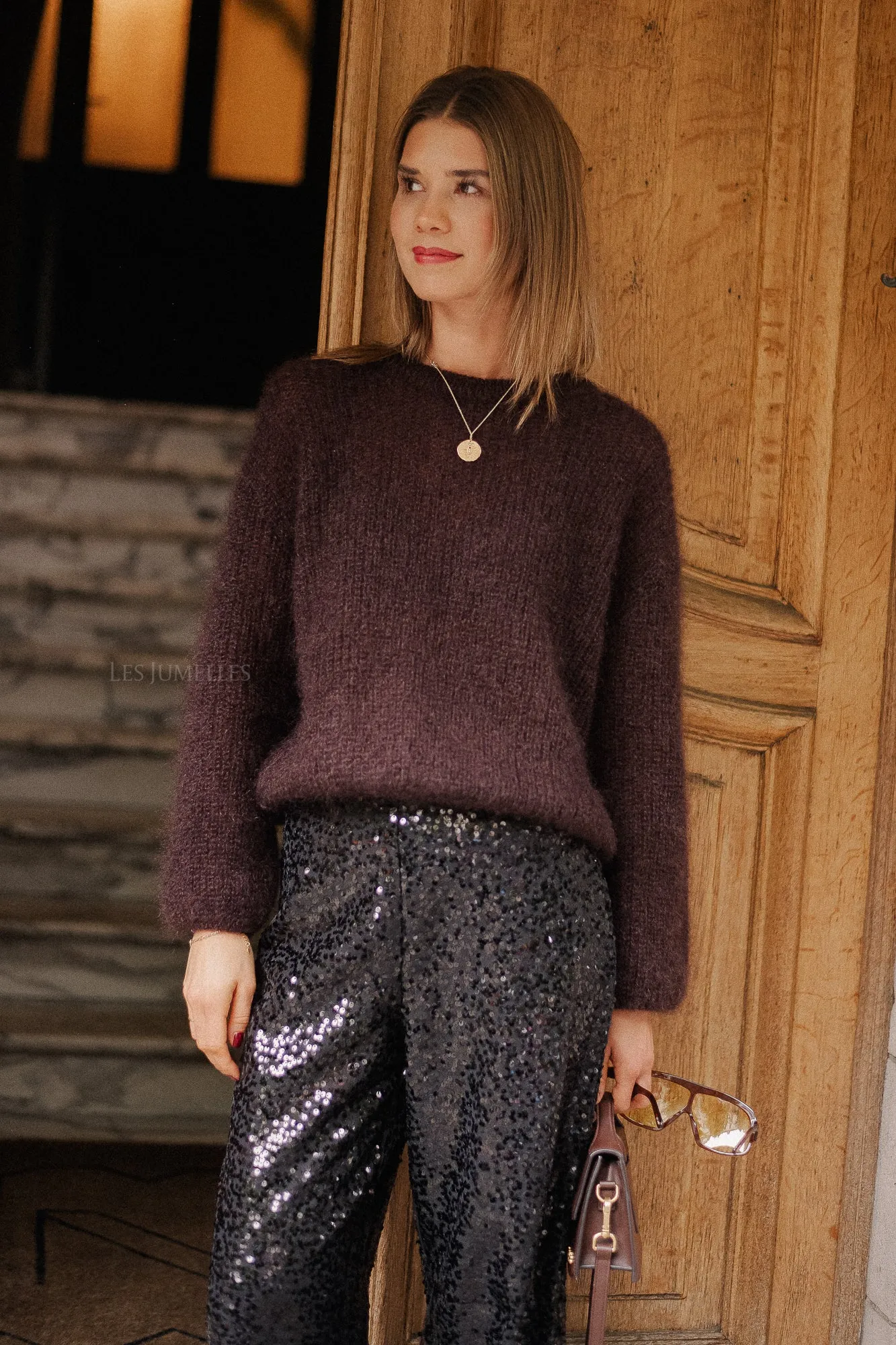 Chloe jumper brown
