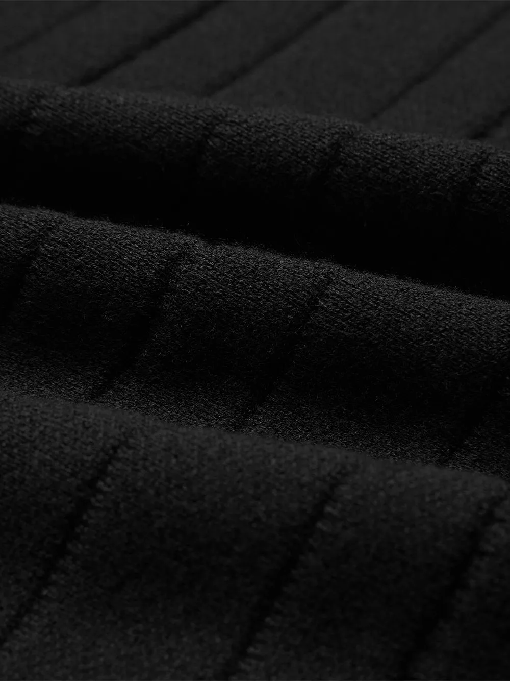 Choice Zip Cardigan (Black)
