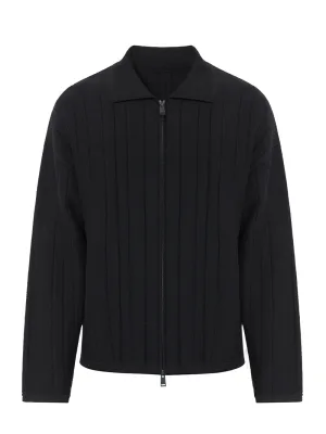 Choice Zip Cardigan (Black)