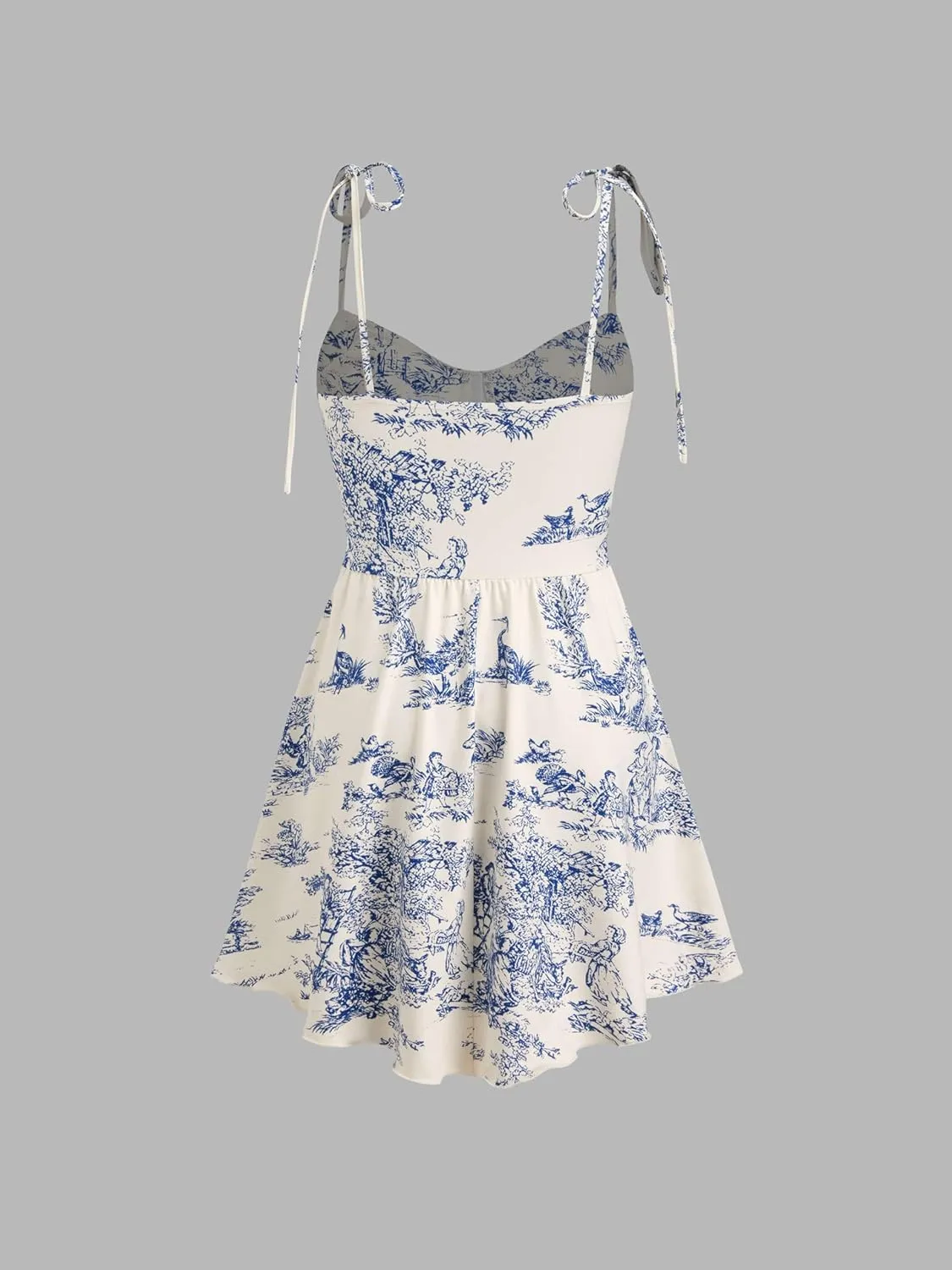 CIDER Womens Cowl Neck Tie up Mini Dresses Sleeveless Ruched A Line Corset Short Formal Party Wedding Guest Club Dress
