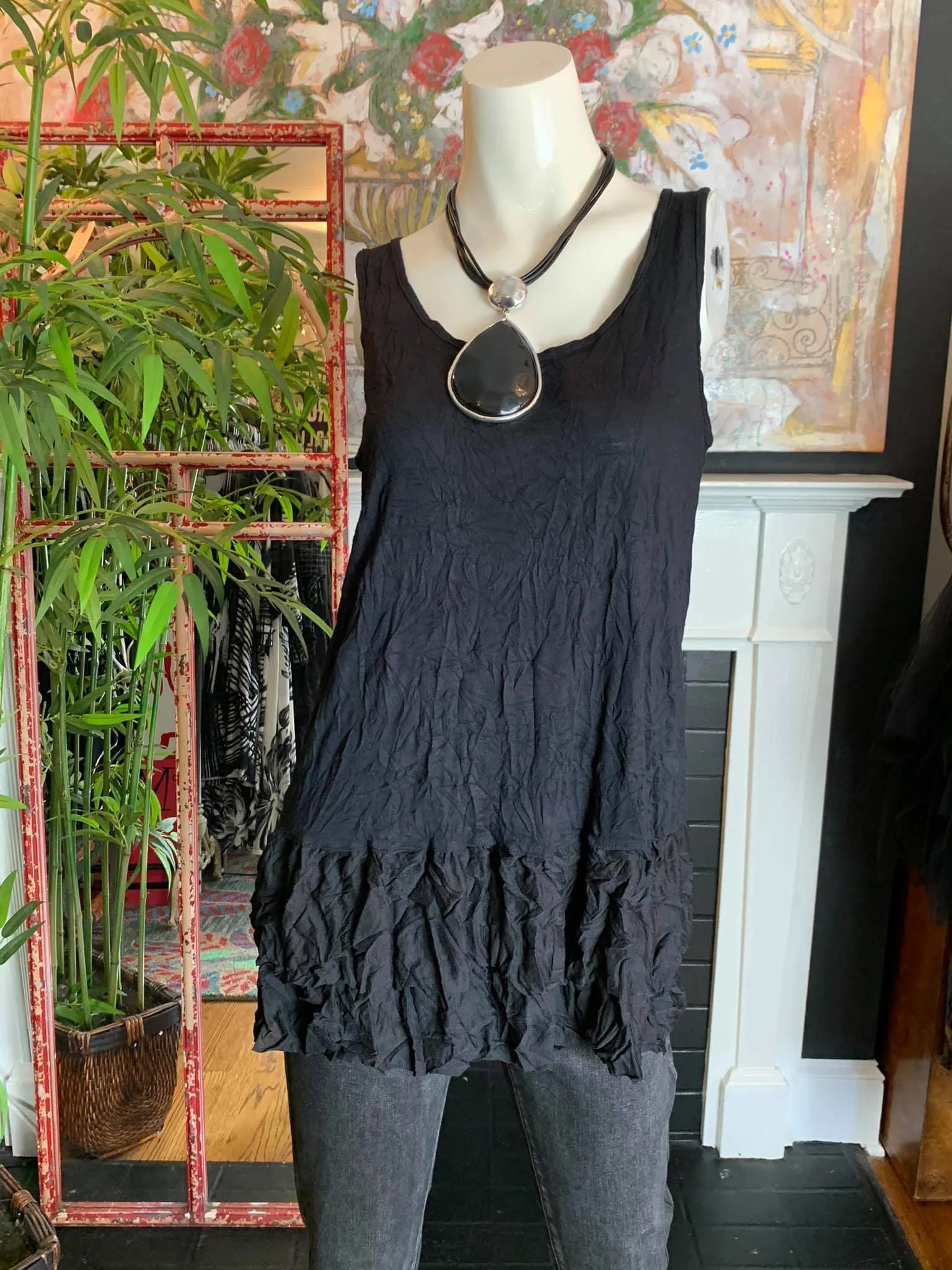 CM1500 Chalet Layering Tank-BLACK