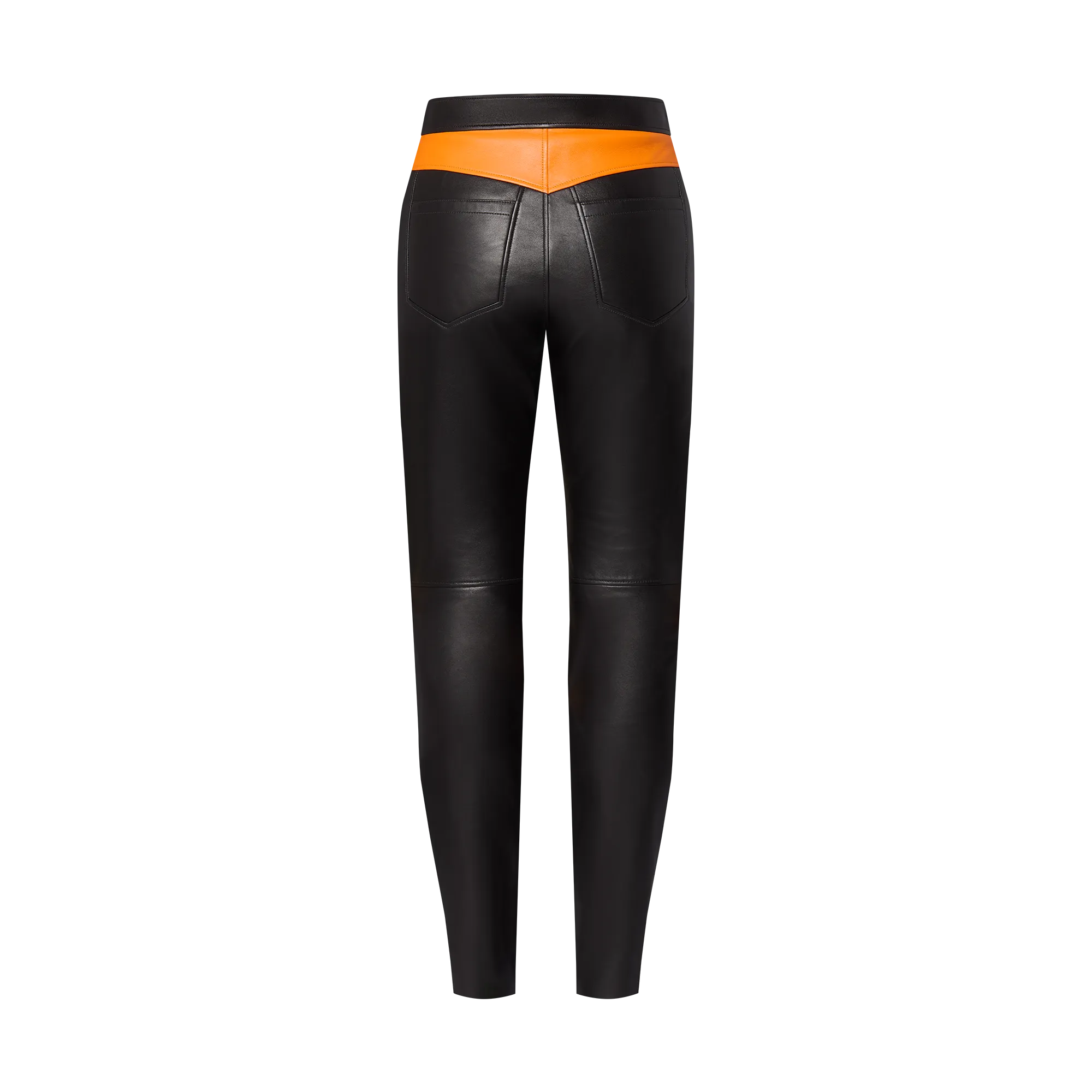 Color-Blocked Biker Pants