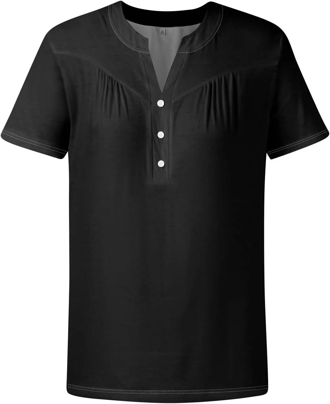COTECRAM Summer Tops for Women 2025 Trendy V Neck Short Sleeve Tshirts Business Casual Basic Tee Loose Fit Boho Floral Shirts