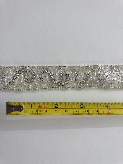 Crystal 3cm Twirl Edging Design