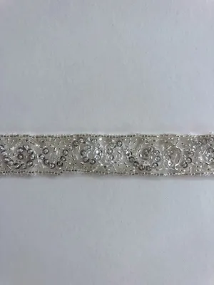 Crystal 3cm Twirl Edging Design