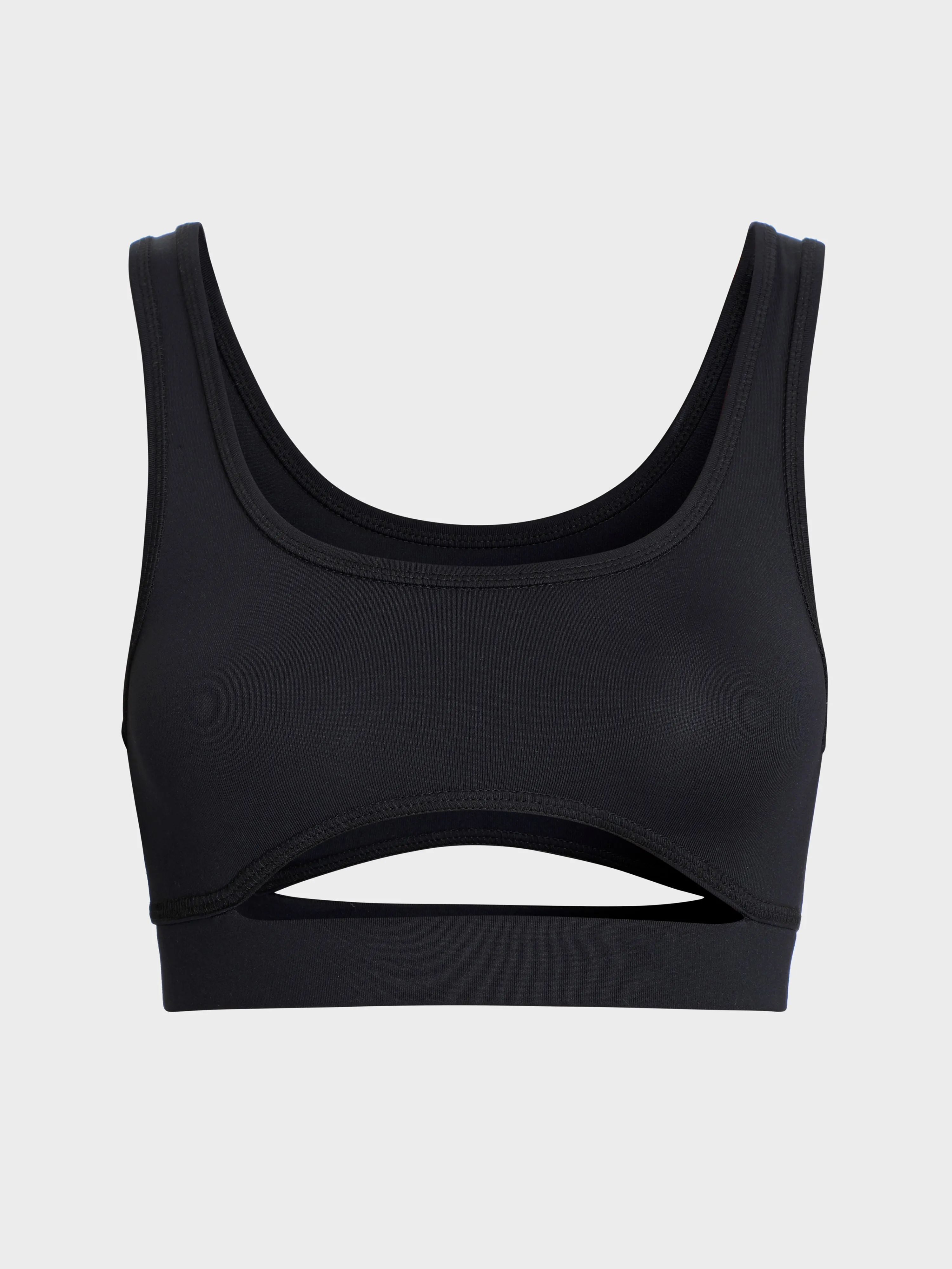 Cut out sports bra