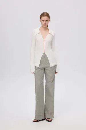 Dahlia Lightweight Cardigan in Viscose Blend Knit
