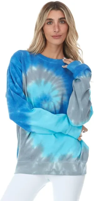 DARESAY Tie Dye Fleece Womens Sweatshirts, Pullover Sweaters - sizes up to 5XL