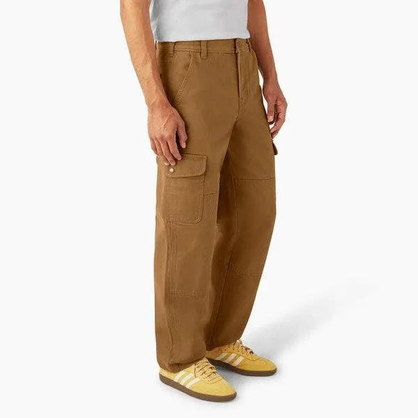 Dickies Relaxed Fit Duck Canvas Cargo Pants - Brown