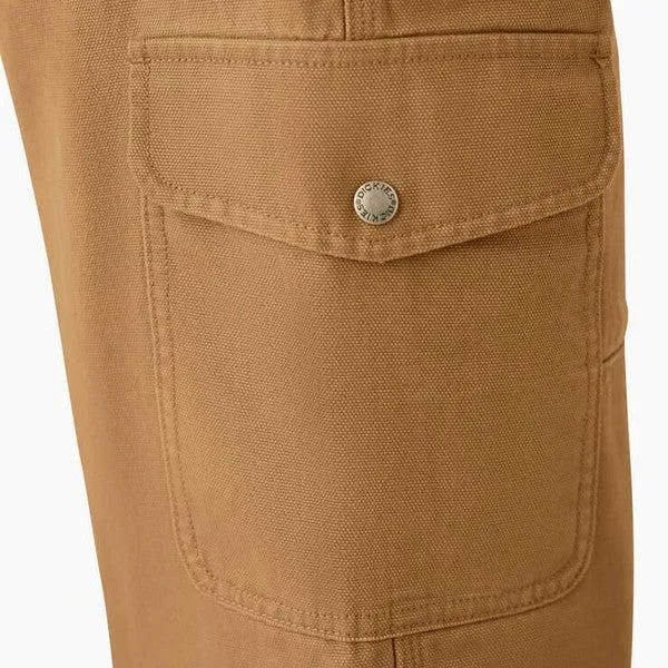 Dickies Relaxed Fit Duck Canvas Cargo Pants - Brown
