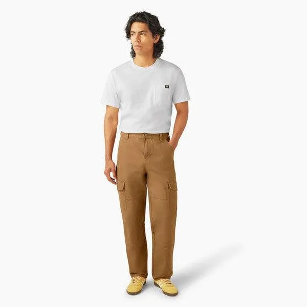 Dickies Relaxed Fit Duck Canvas Cargo Pants - Brown