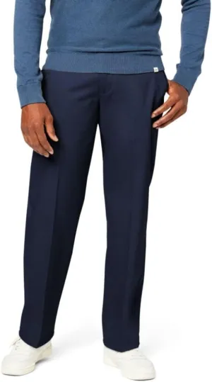 DOCKERS Mens Relaxed Fit Signature Iron Free Khaki With Stain Defender Pants