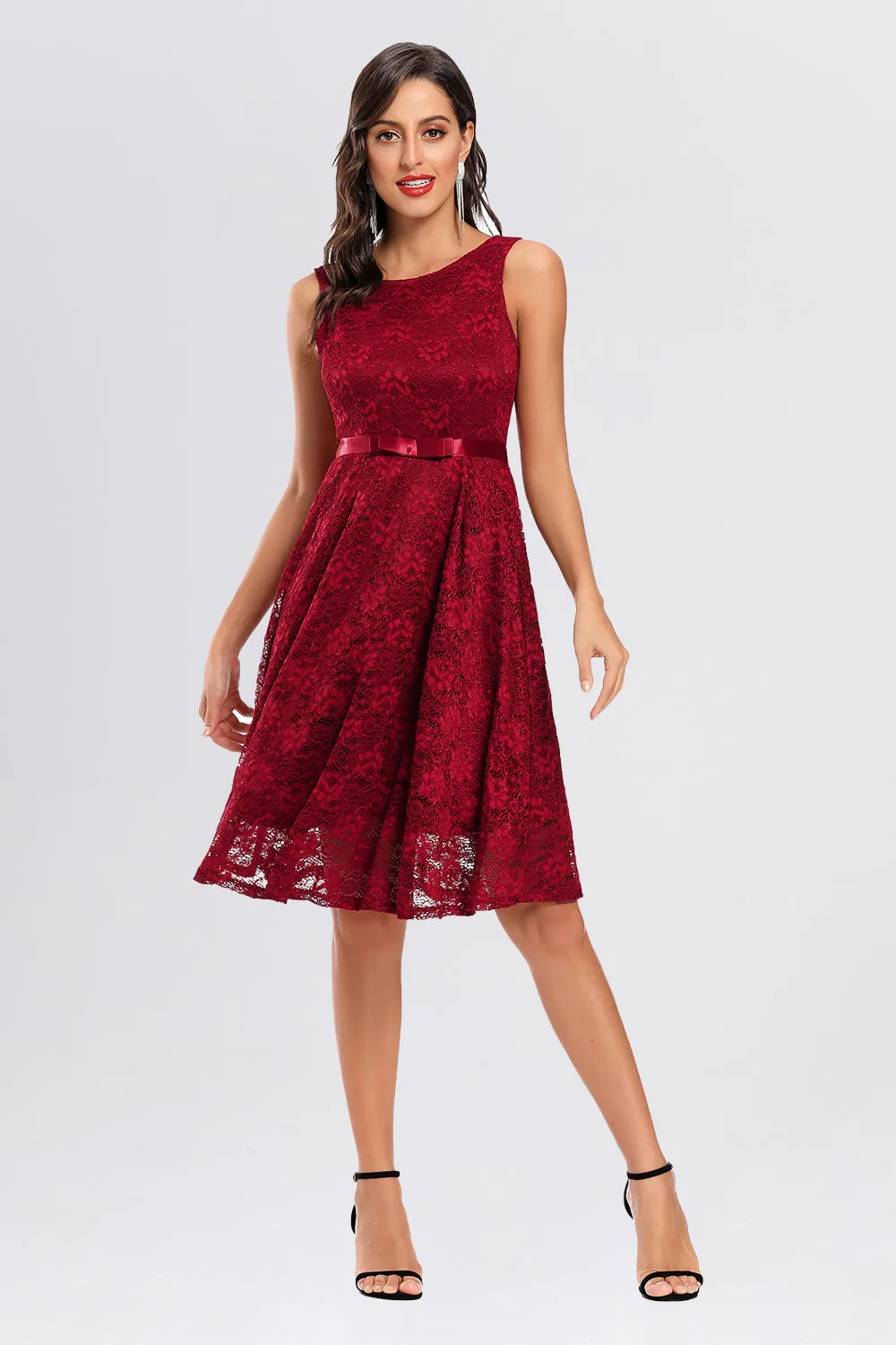 Elegant Short V-back Prom Dresses