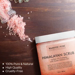 Exfoliating & Moisturizing Deep Cleansing Himalayan Salt Body Scrub with Lycée Oil - 10 oz