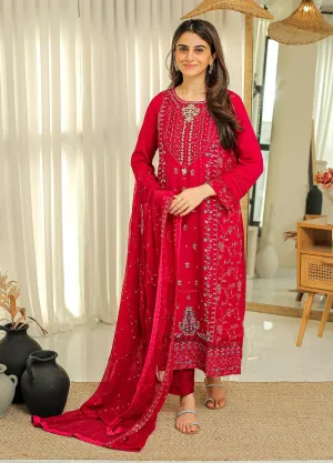 Fasana-E-Ishq By Rangeen Embroidered Chiffon 3 Piece Stitched Suit RN25FEI D-HASEENA