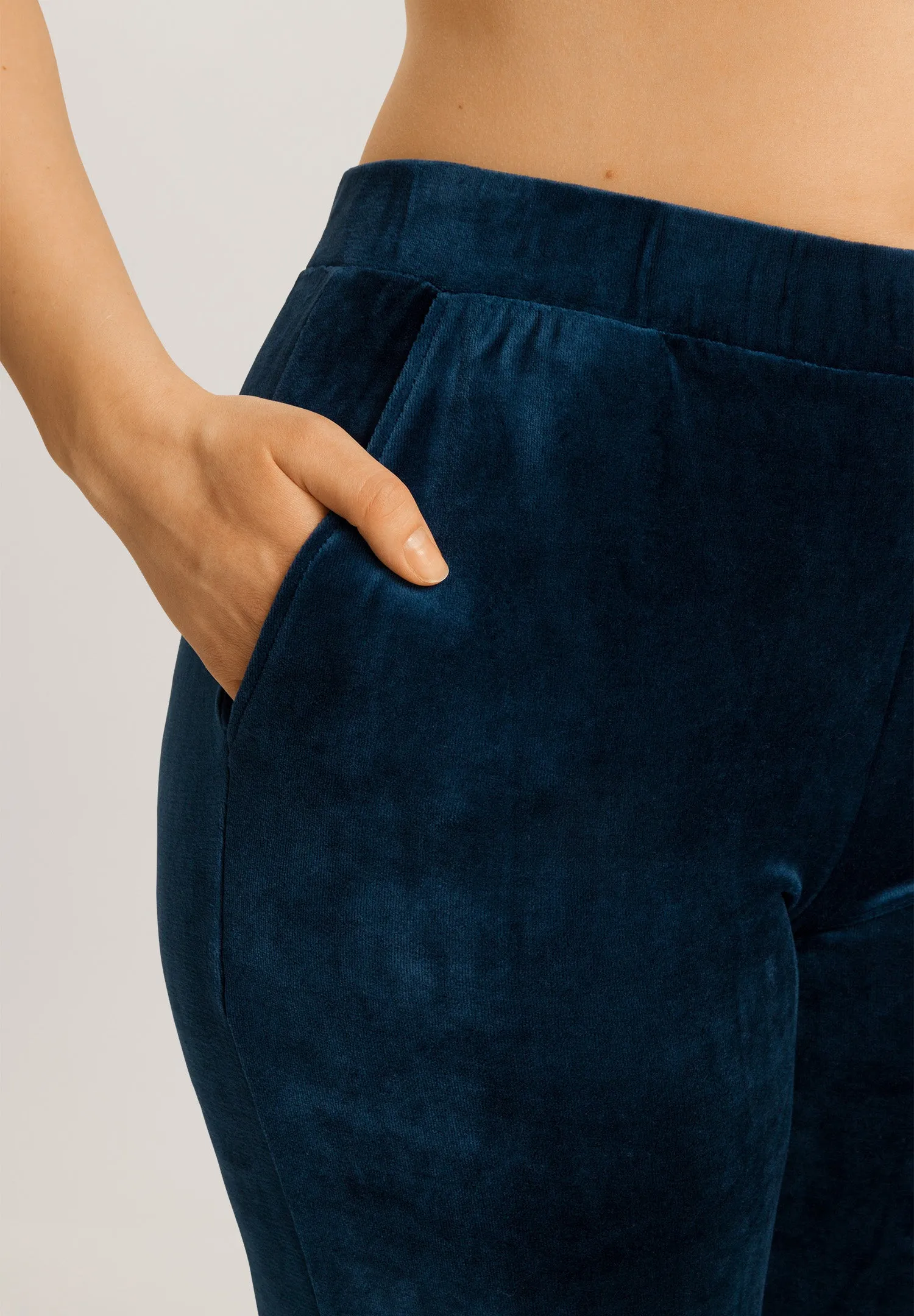 Favourites Velvet Pants | Mystic Blue 78857-1652
