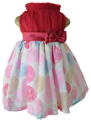 Faye Multi Polka Dress