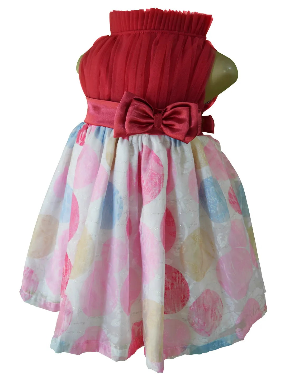 Faye Multi Polka Dress