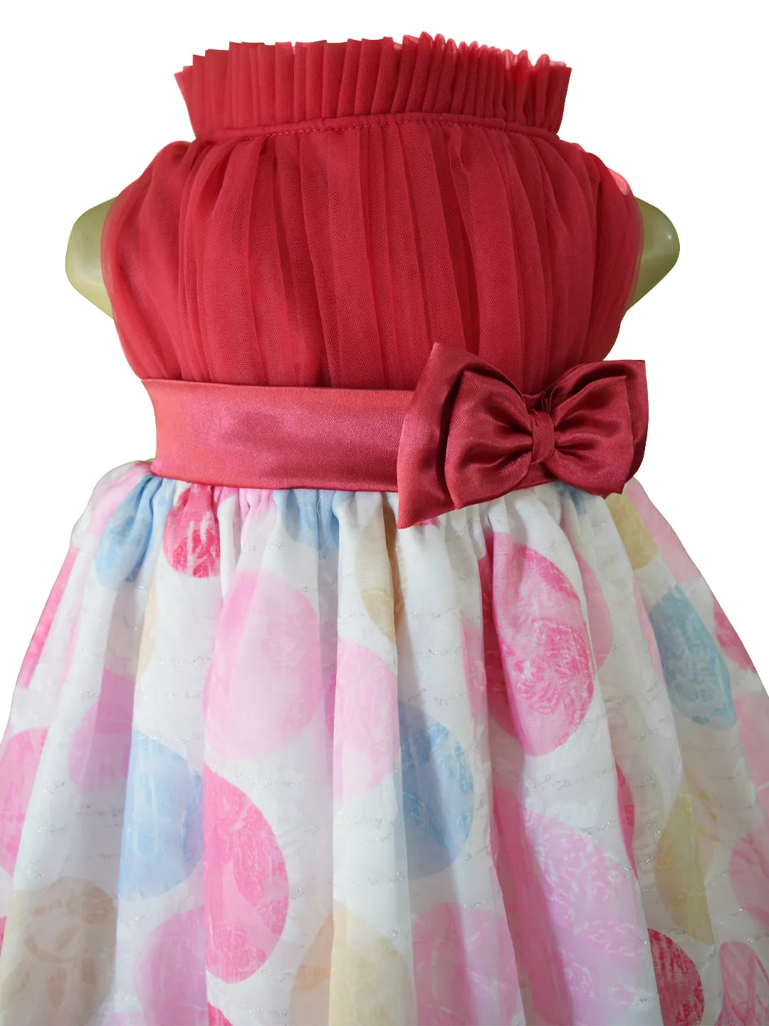 Faye Multi Polka Dress