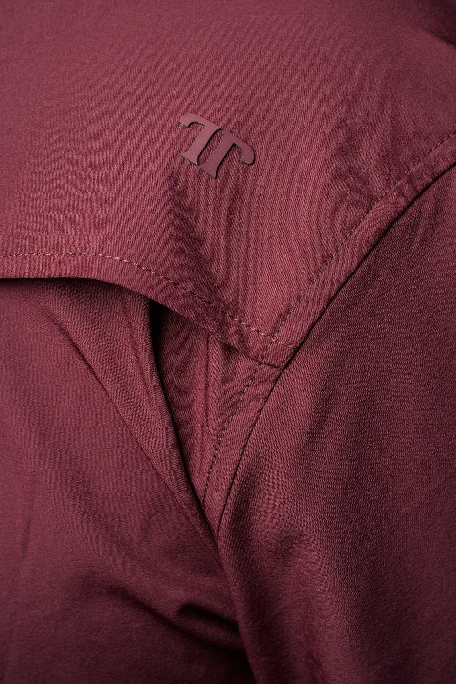Ferrell - Maroon Short Sleeve Snap Shirt