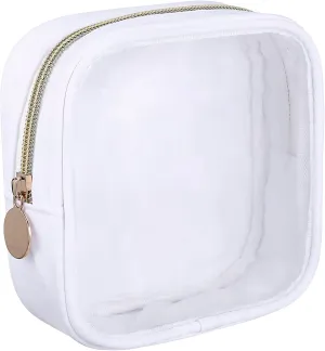FRCOLOR Zipper Makeup Bag Mini Cosmetic Bag Front Zipper Closure Small Travel Pouch Makeup Organizer Pouch