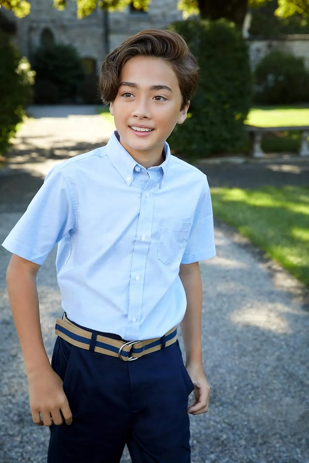 French Toast Boys Pull-on Relaxed Fit School Uniform Pant (Standard & Husky)