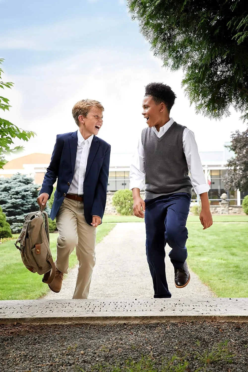 French Toast Boys Pull-on Relaxed Fit School Uniform Pant (Standard & Husky)