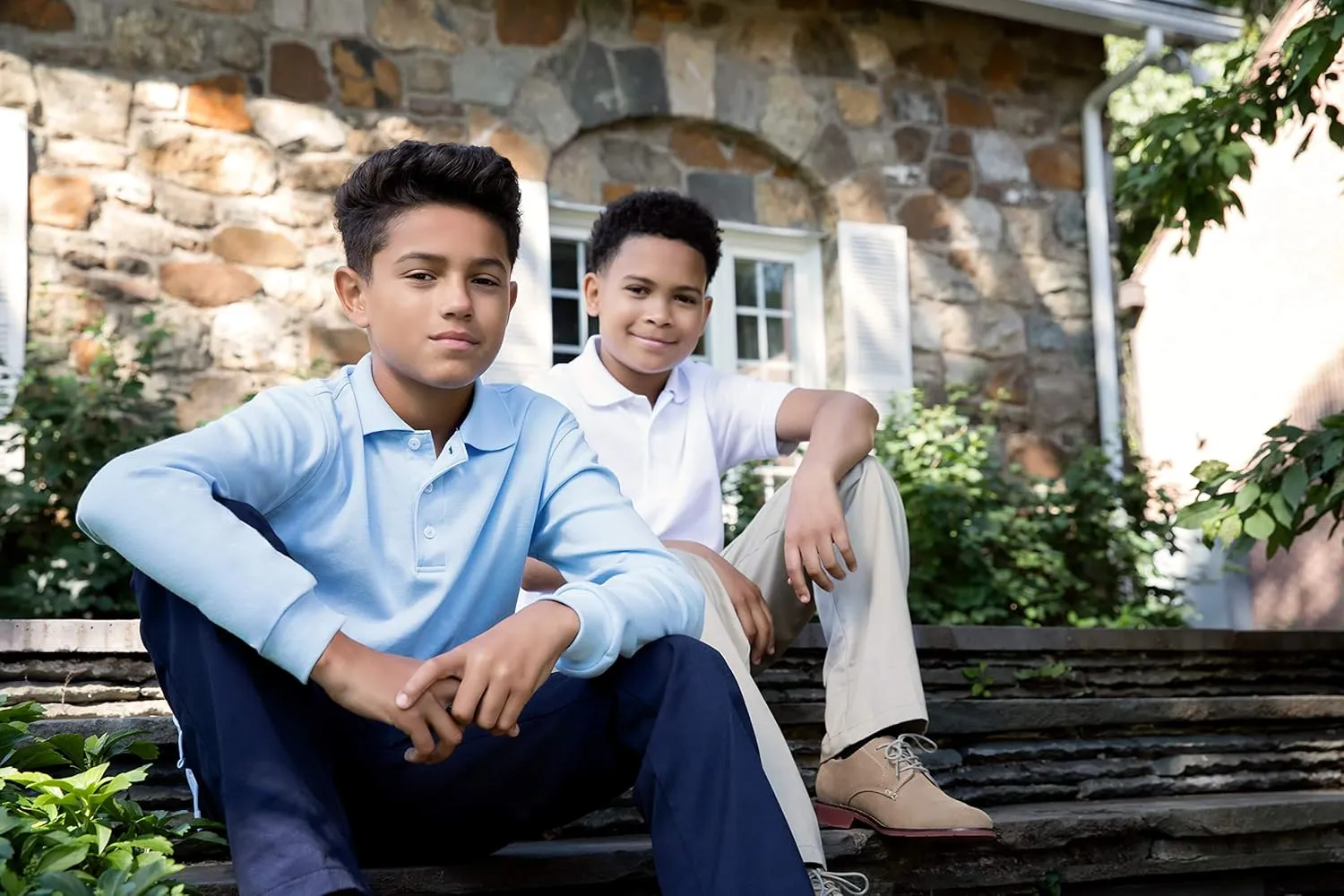 French Toast Boys Pull-on Relaxed Fit School Uniform Pant (Standard & Husky)