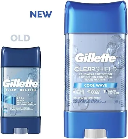 Gillette Men's deodorant Gillette Endurance Cool Wave Clear Gel 108g