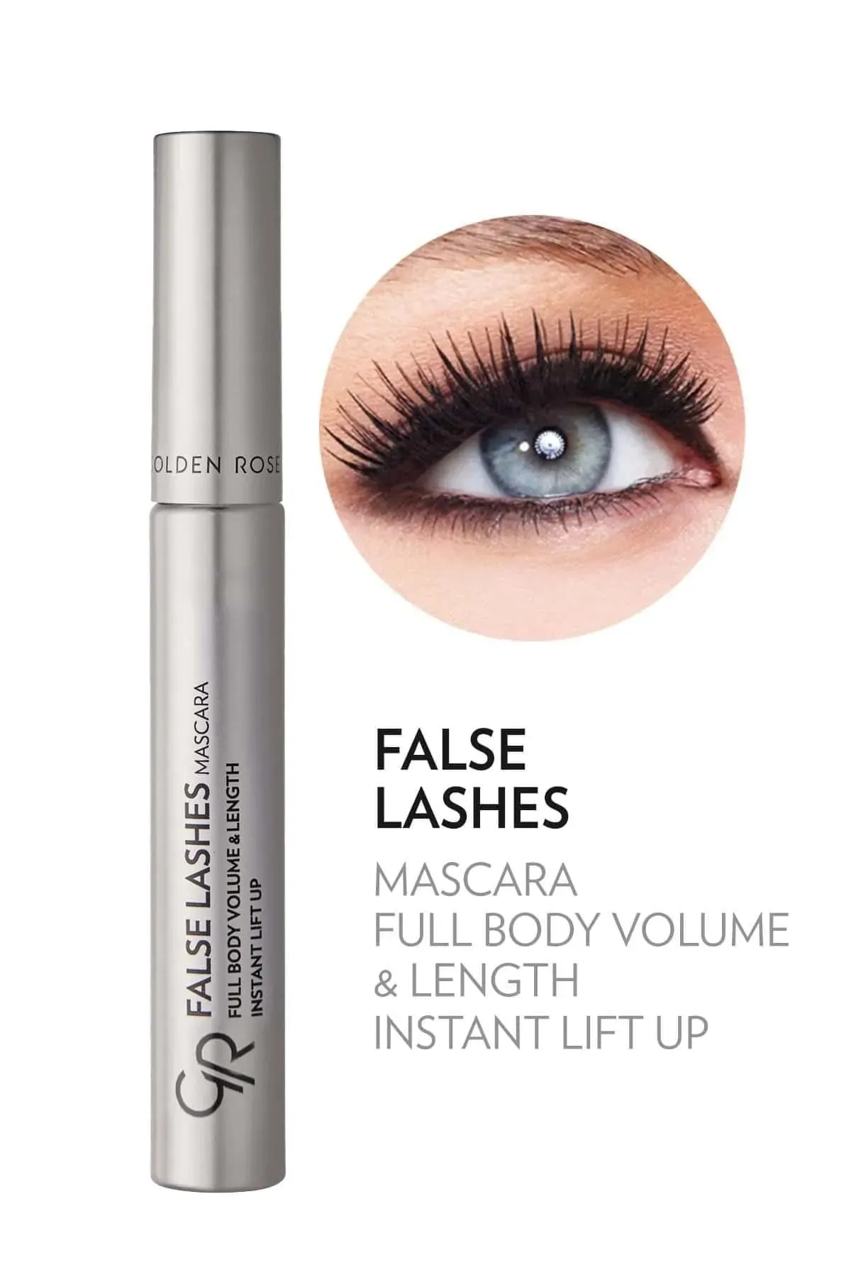Golden Rose Volumizing & Lengthening False Lashes Mascara - Dramatic Effect for Stunning Eyes
