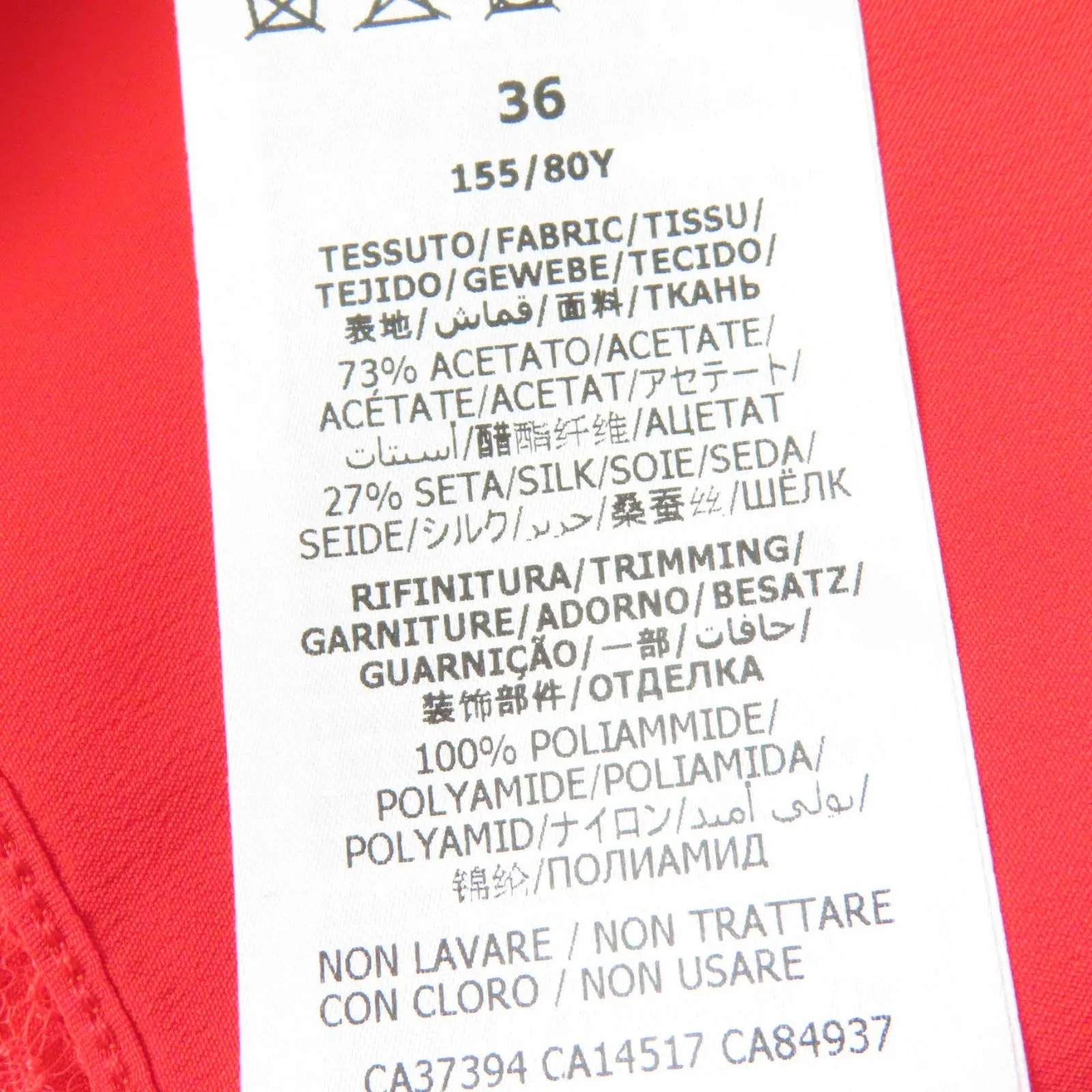 GUCCI tops 633322 silk Red 36