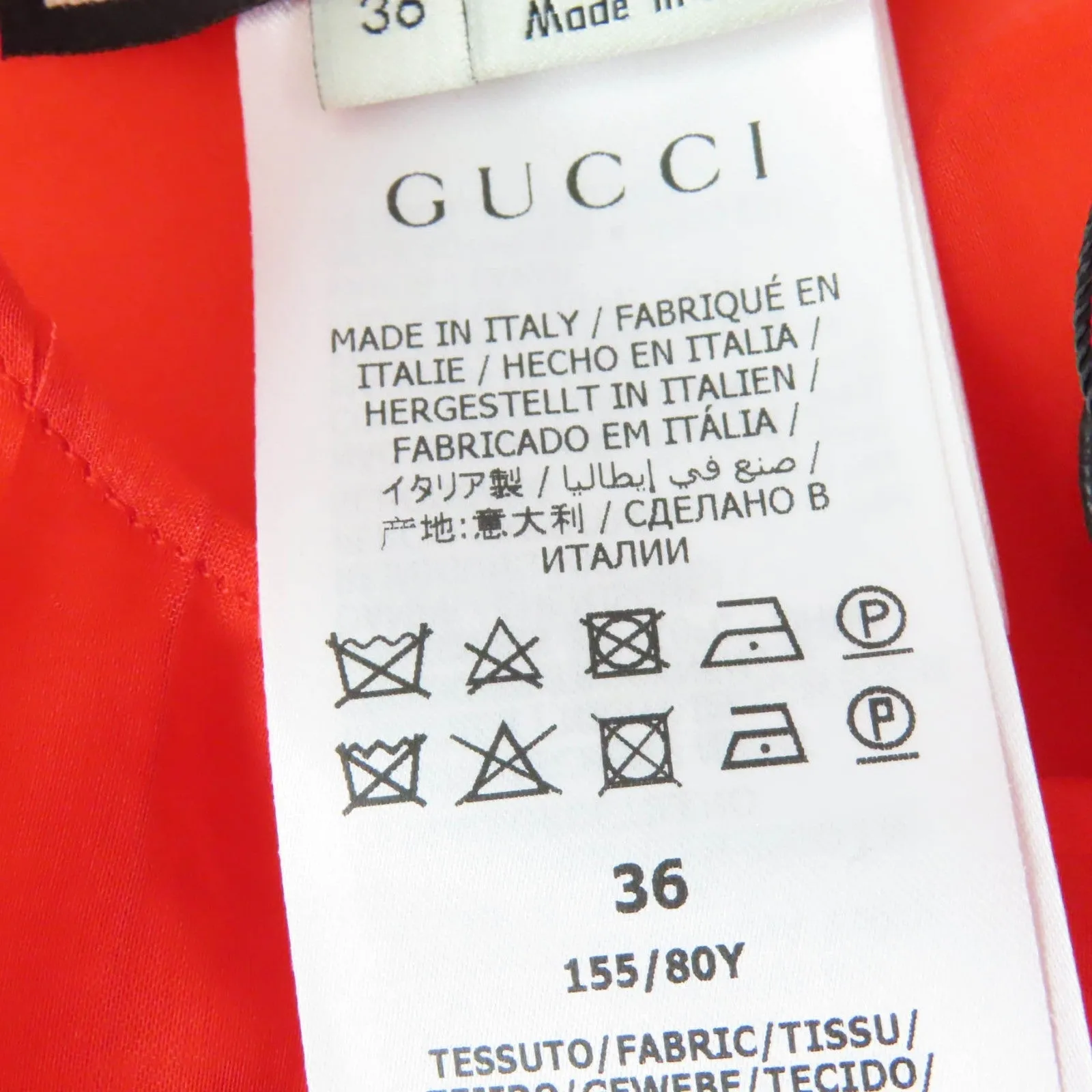 GUCCI tops 633322 silk Red 36