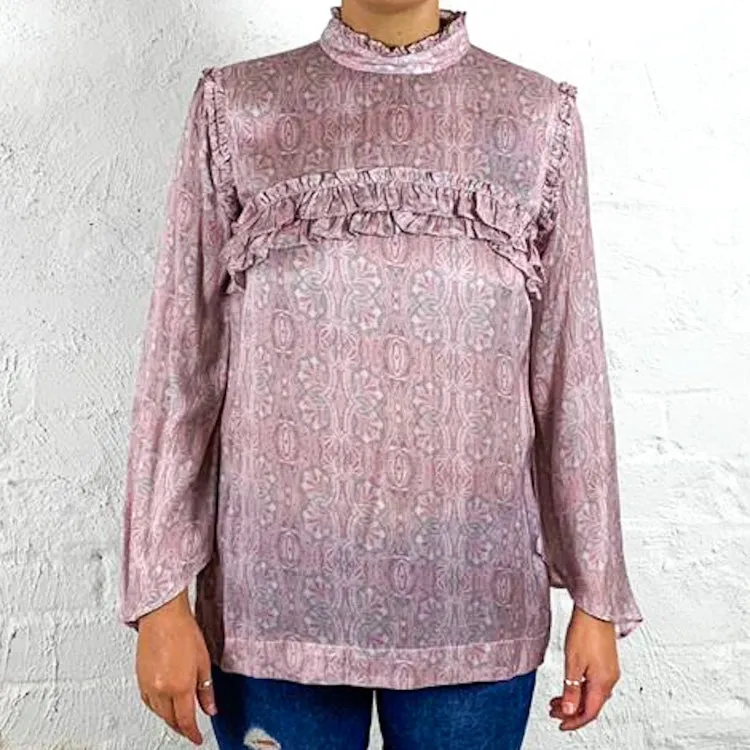 Gysette || Isadora Top Mahal Palace Print
