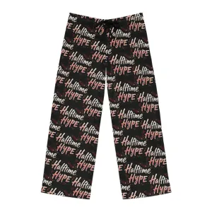 Halftime Hype Super Football Pattern Pajama Pants