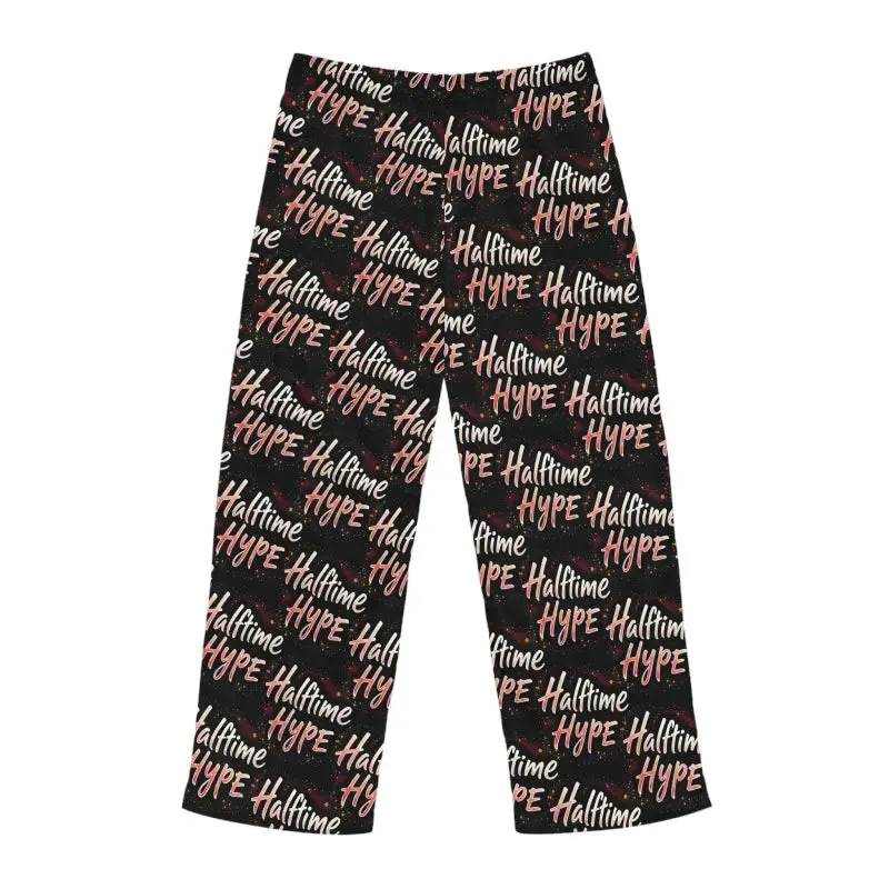 Halftime Hype Super Football Pattern Pajama Pants