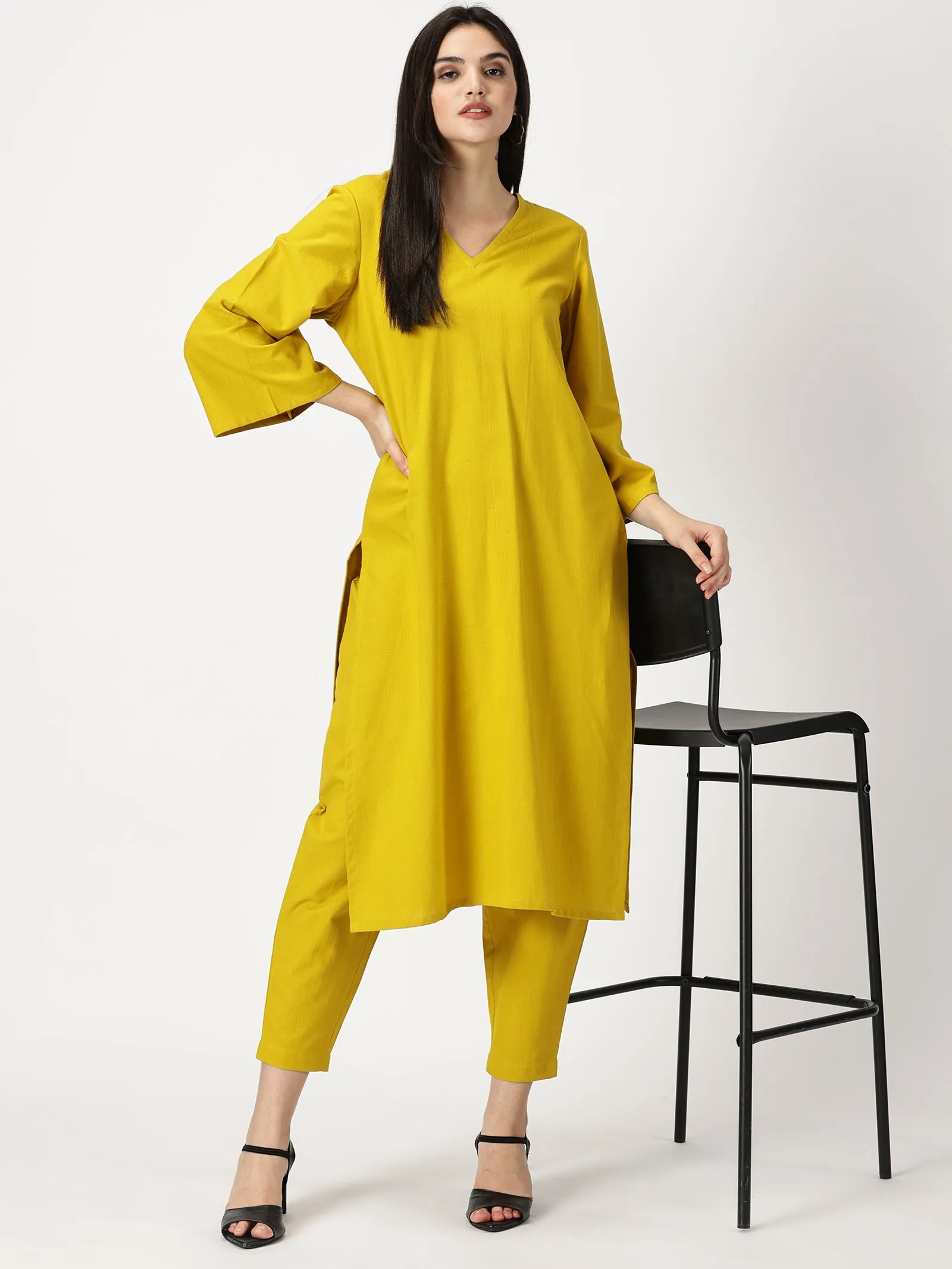 Handloom Cotton Co-ord Set