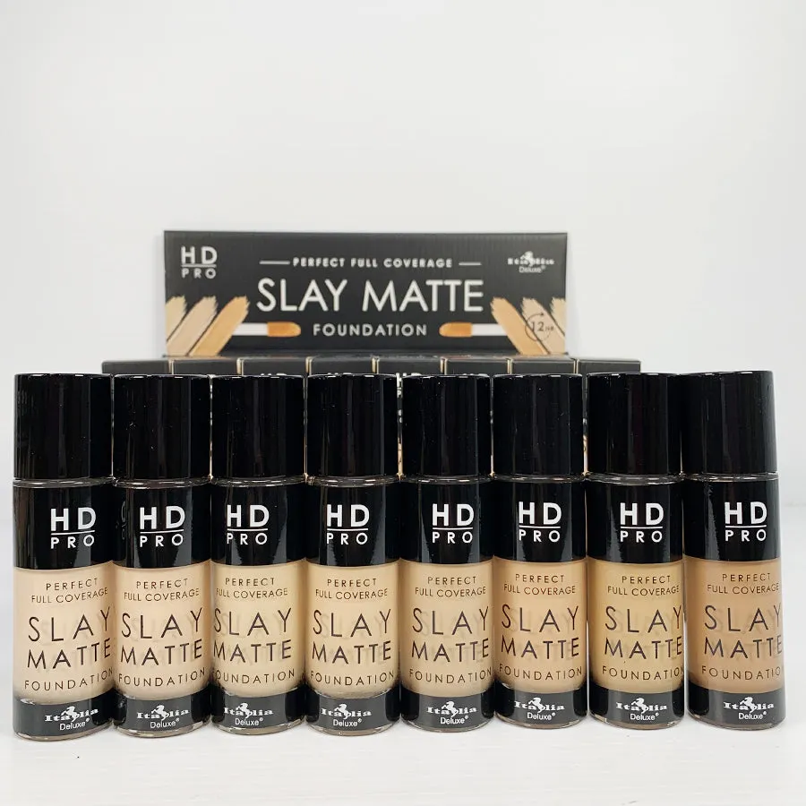 HD Pro Slay Matte Foundation Set   Free Testers (48 units)