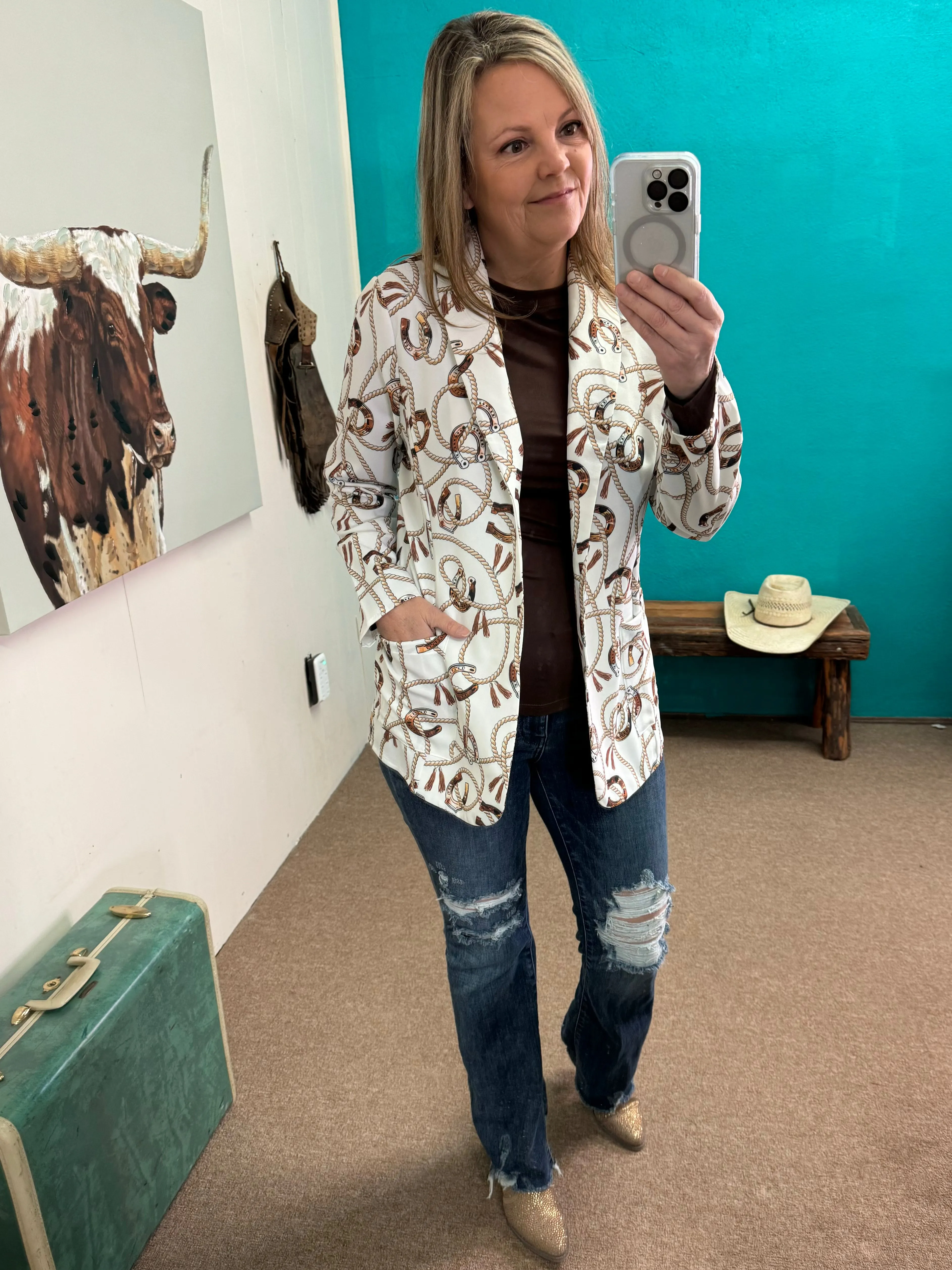 Horse shoe Blazer