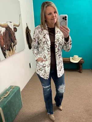 Horse shoe Blazer