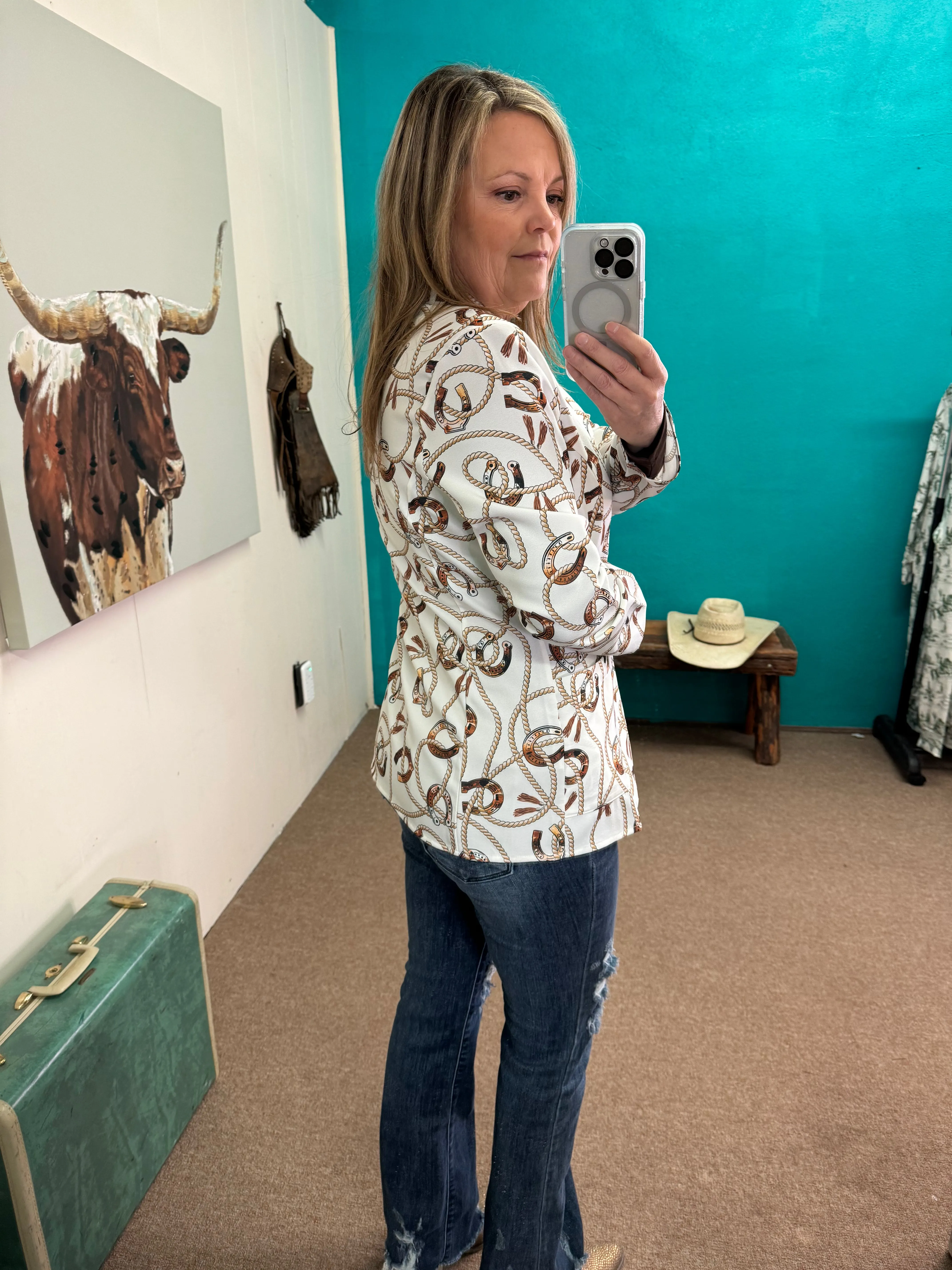 Horse shoe Blazer
