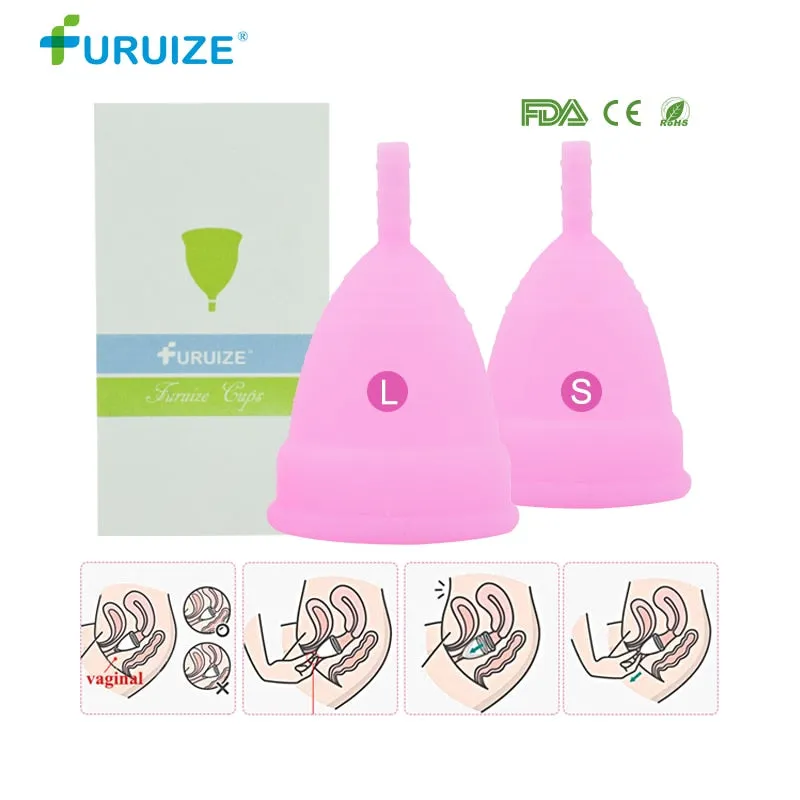 Hot Sale Menstrual cup for Women Feminine hygiene Medical 100% silicone Cup Menstrual reusable lady cup copa menstrual than pads