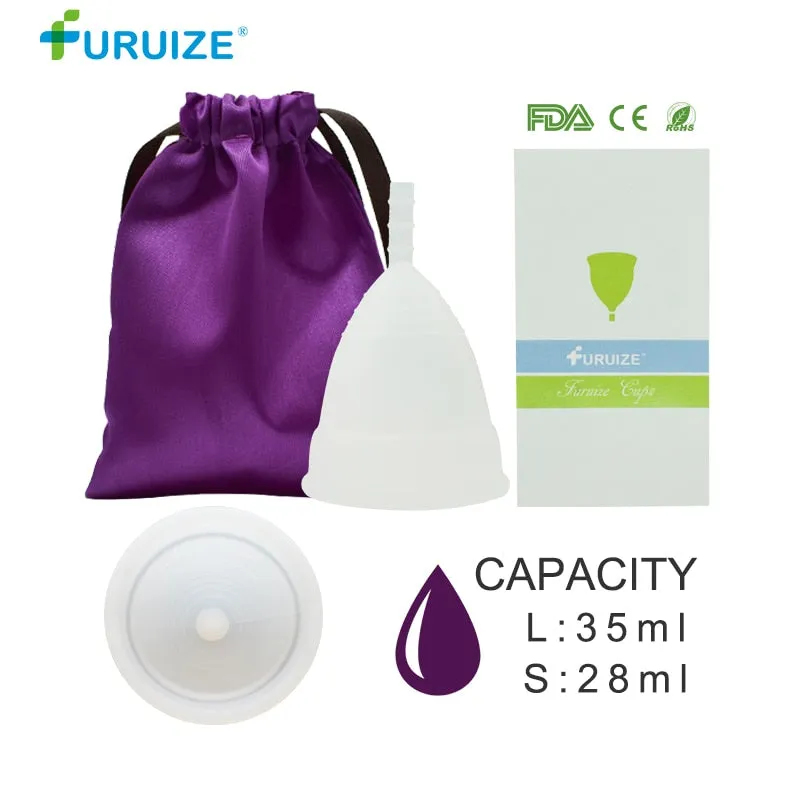 Hot Sale Menstrual cup for Women Feminine hygiene Medical 100% silicone Cup Menstrual reusable lady cup copa menstrual than pads