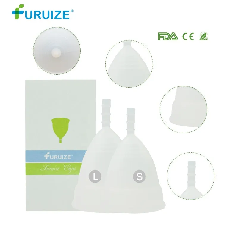 Hot Sale Menstrual cup for Women Feminine hygiene Medical 100% silicone Cup Menstrual reusable lady cup copa menstrual than pads