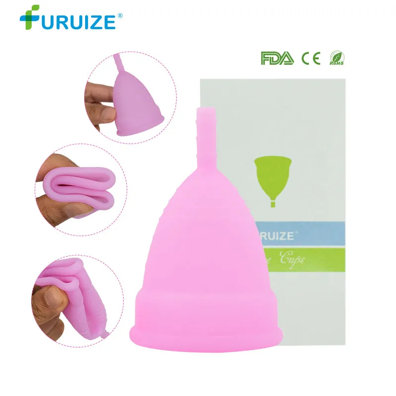 Hot Sale Menstrual cup for Women Feminine hygiene Medical 100% silicone Cup Menstrual reusable lady cup copa menstrual than pads