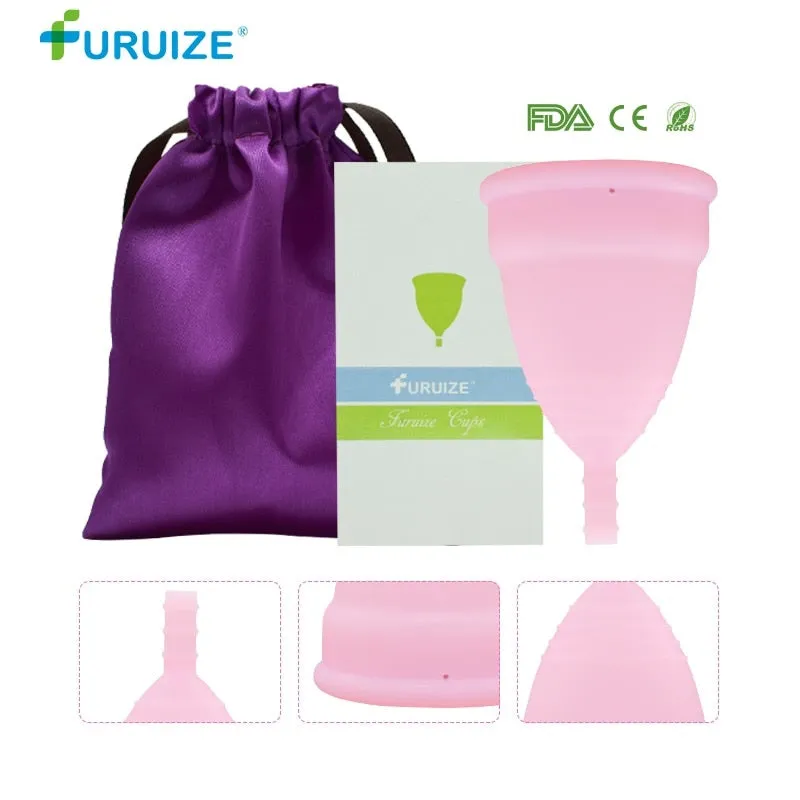 Hot Sale Menstrual cup for Women Feminine hygiene Medical 100% silicone Cup Menstrual reusable lady cup copa menstrual than pads